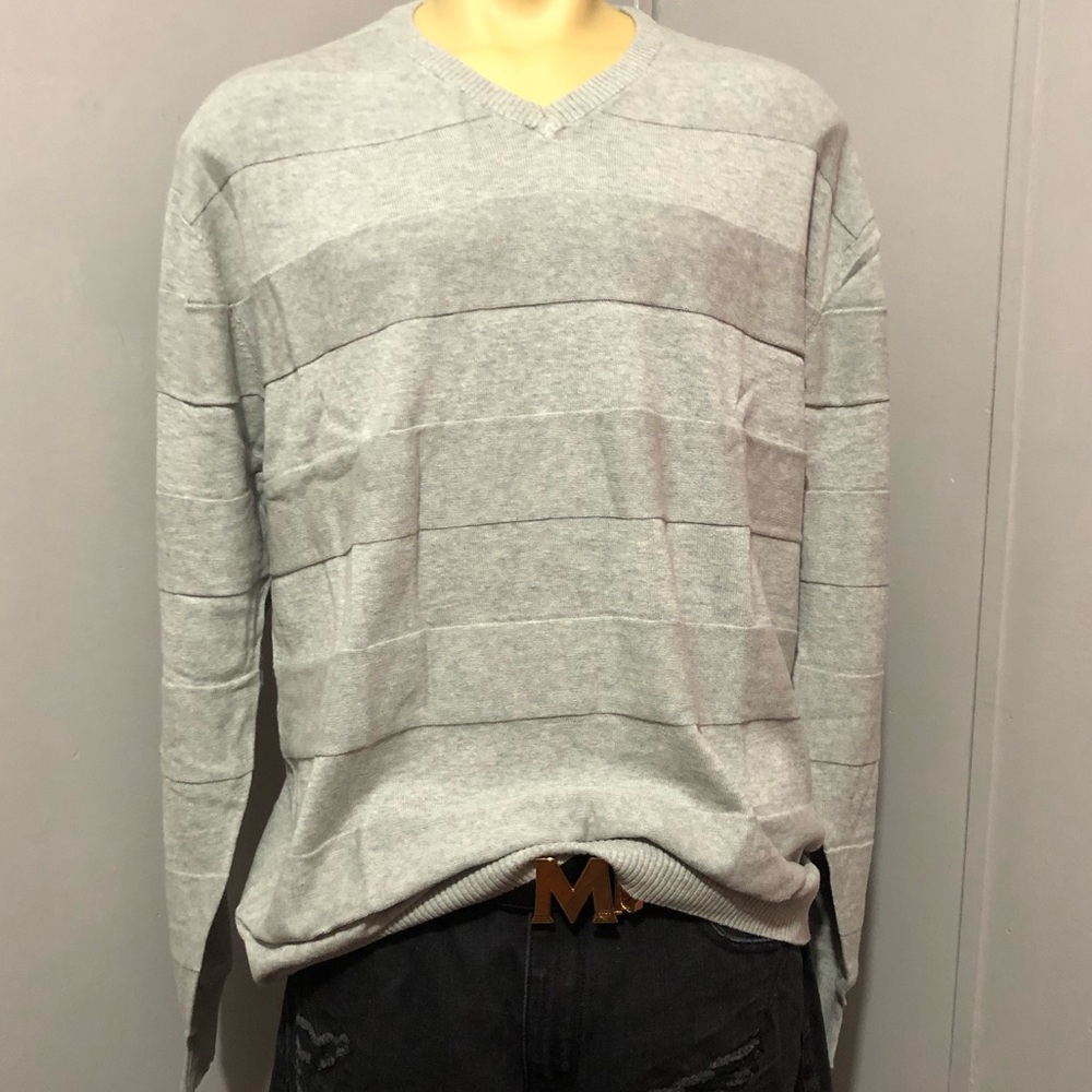 Pj mark men’s lightweight sweater NWT grey